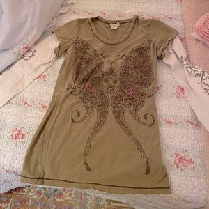 Vintage butterfly shirt